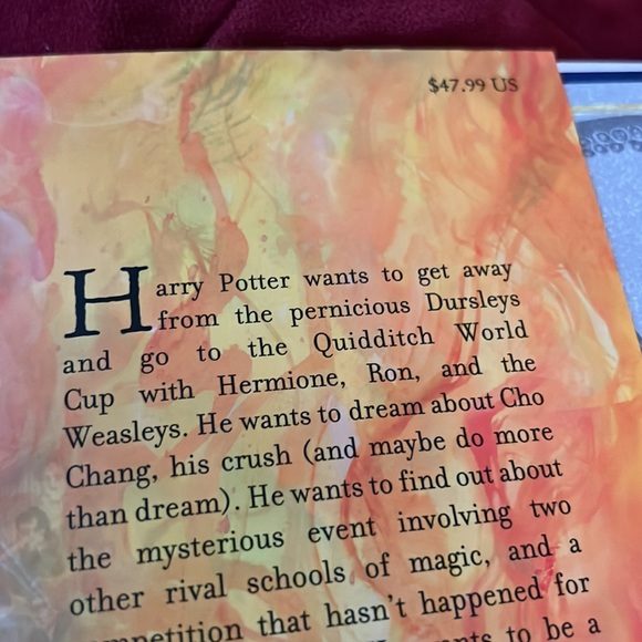 J. K. Rowling, Harry Potter, and the goblet of fire illustrated by Jim K year 4 - Picture 2 of 8